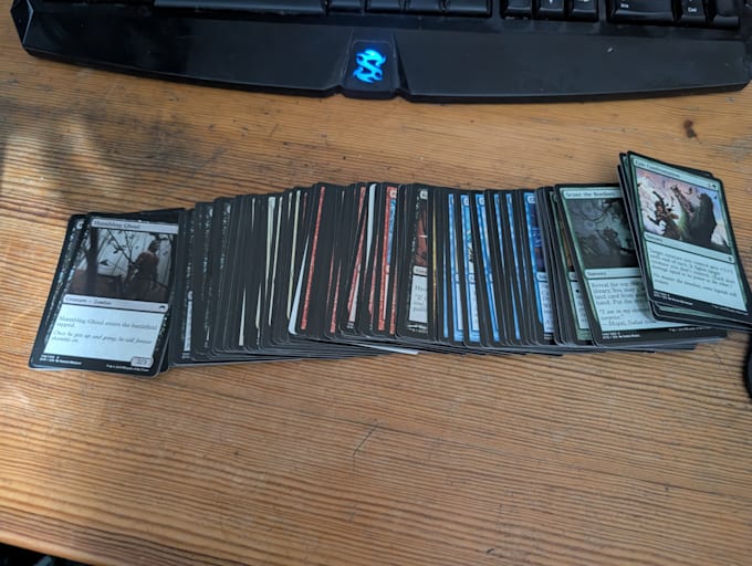 create a decklist for magic the gathering commander