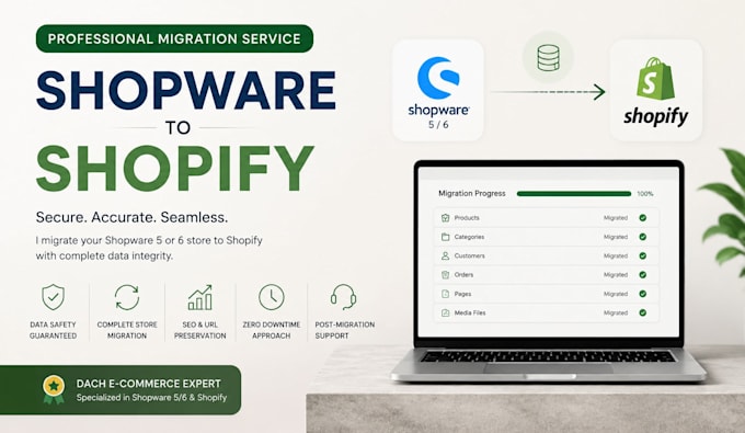 migrate shopware to shopify clone shopify convert to shopify ecommerce migration