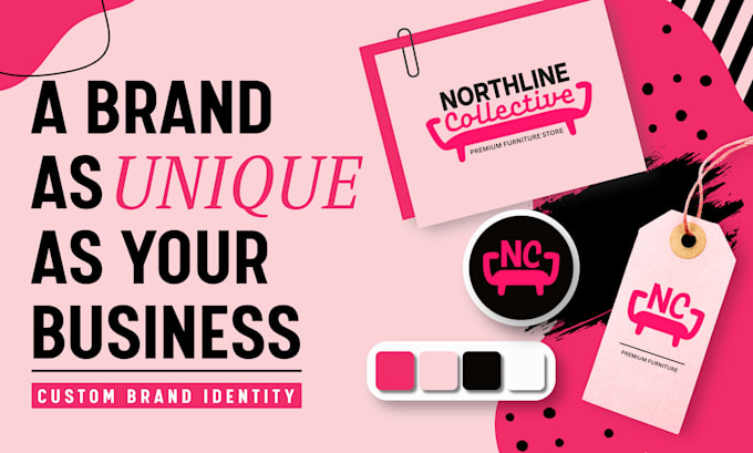 design a professional brand identity