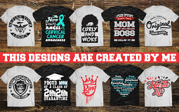 create custom amazing t shirt designs