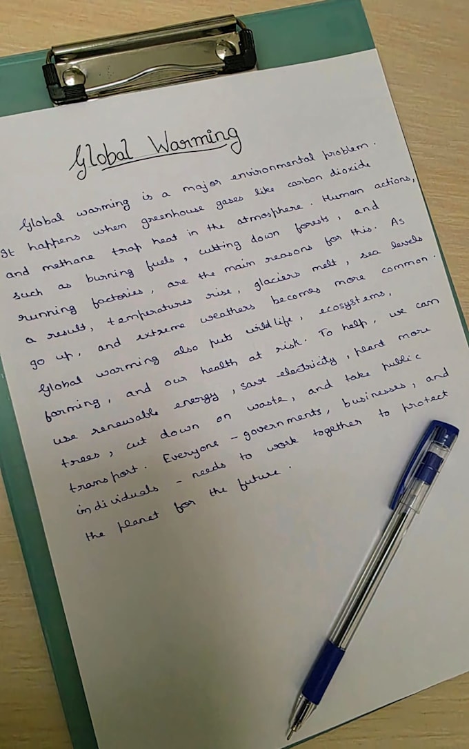 write beautiful handwritten notes