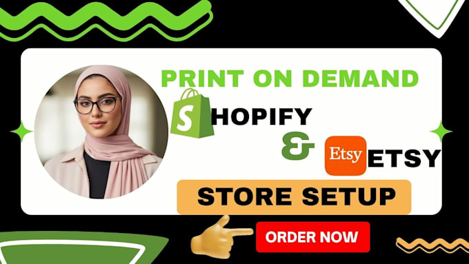 do print on demand store,shopify pod store, etsy pod store