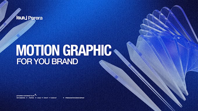 motion graphic design and logo animation