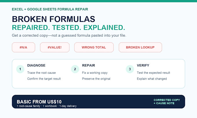fix broken excel formulas and verify your spreadsheet
