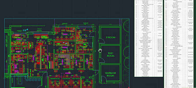 design professional commercial kitchen layout in autocad