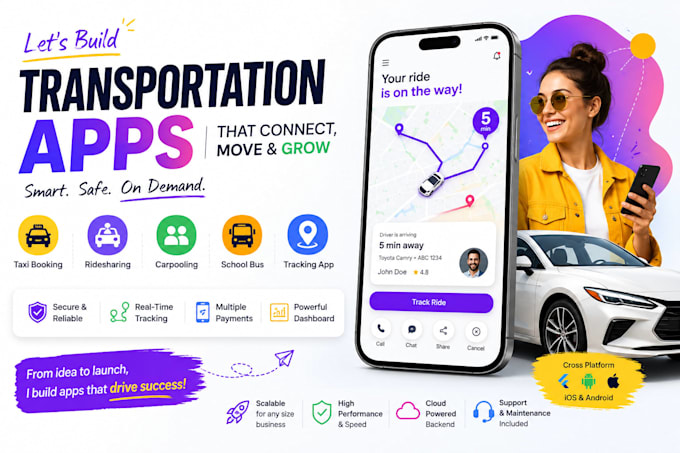 develop taxi booking app