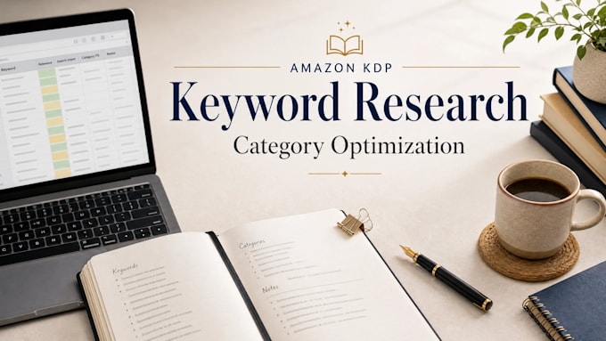 research amazon KDP keywords and categories for your book