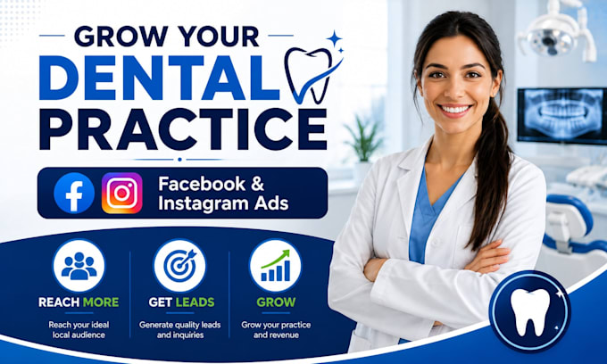 set up meta ads for dentists and dental clinics