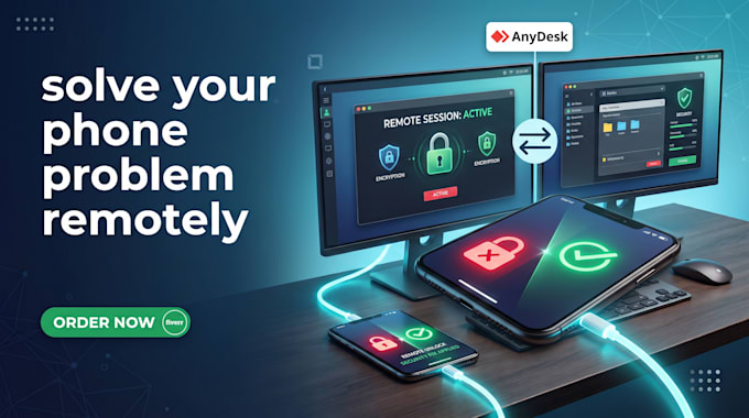 flash and solve your phone problem remotely