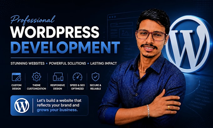 design a modern responsive wordpress website