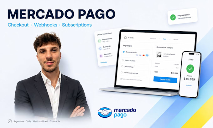integrate mercado pago into your website