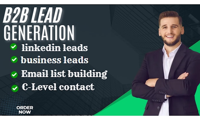 do business database email list contact list data collection b2b lead generation