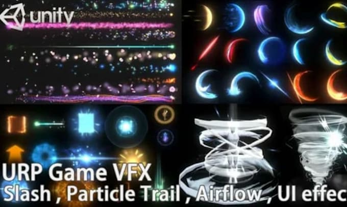 create high quality unity vfx, shaders and particle effects for unity udpr game