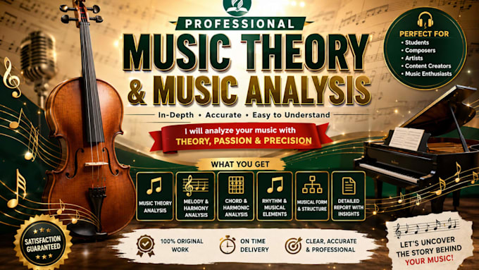do professional music theory and music analysis