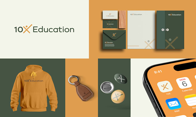 design a premium startup and saas logo and brand identity