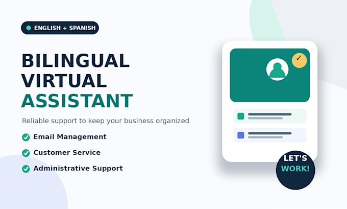 be your bilingual virtual assistant