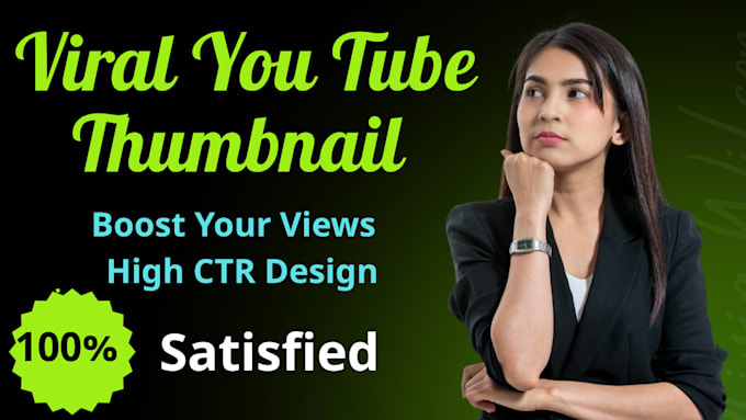 design eye catching youtube and facebook video thumbnails