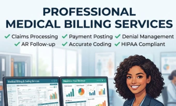 billing, claims follow up, denials management, eob posting