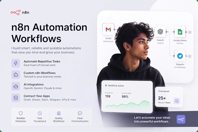 do n8n automation workflow and ai automation