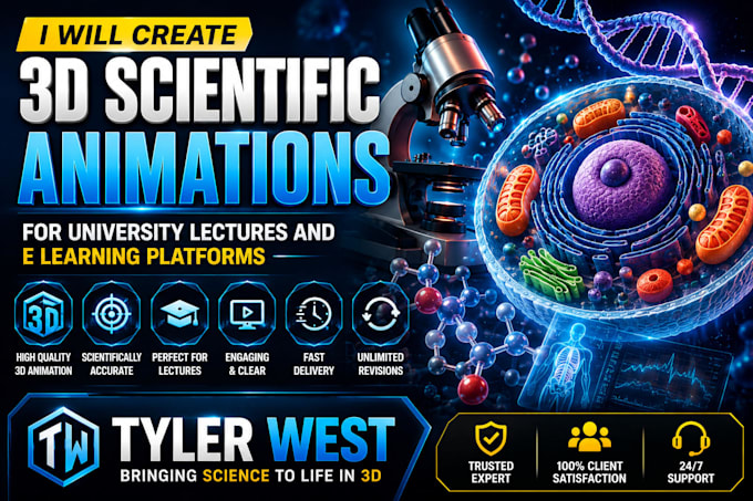 create 3d scientific animations for university lectures and e learning platforms