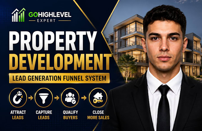build property development lead generation buyer acquisition funnel system