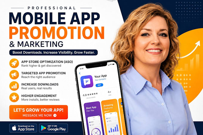 do mobile app promotion, app install, android, ios app marketing