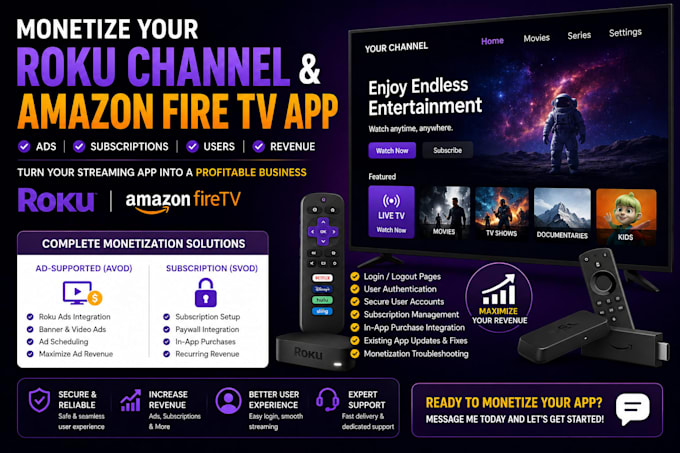 developer roku channel, roku sdk, roku app, amazon fire tv