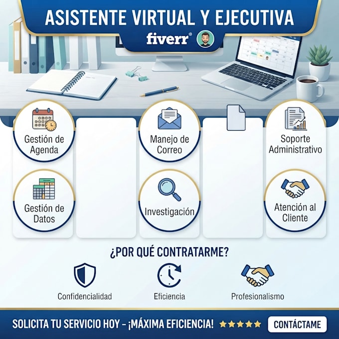 soy asistente ejecutiva, y administrativa