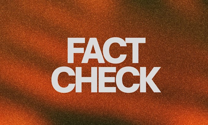 fact check and proof read