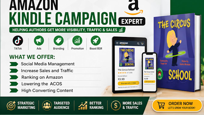 create and manage KDP ads for your book