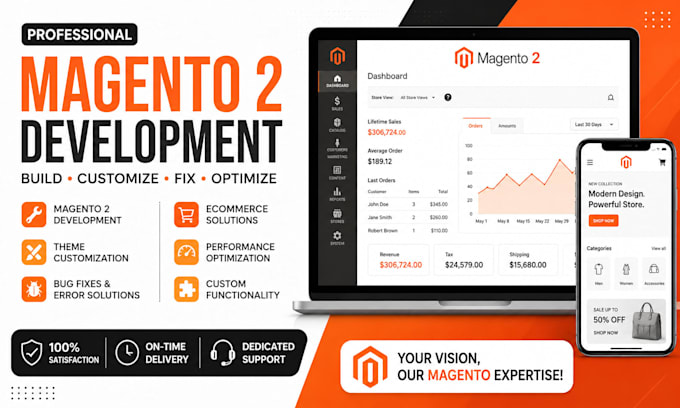 build a professional magento 2 ecommerce website