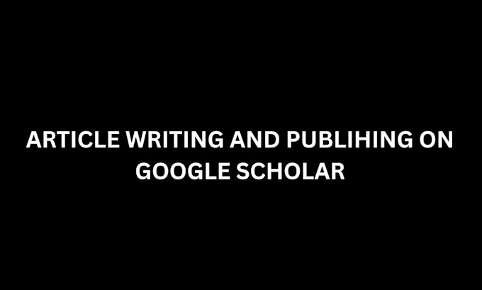 write publish research article on scopus, google scholar