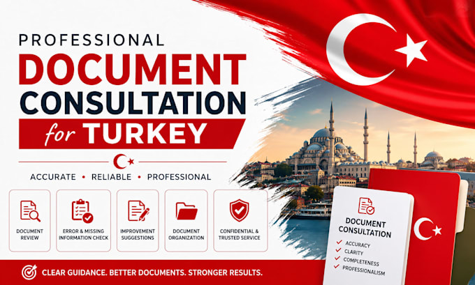 provide professional document consultation for turkey
