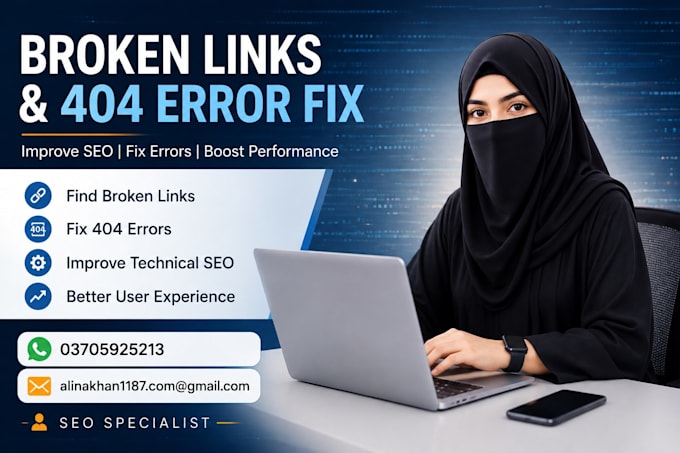 find and fix broken links and 404 errors on your website