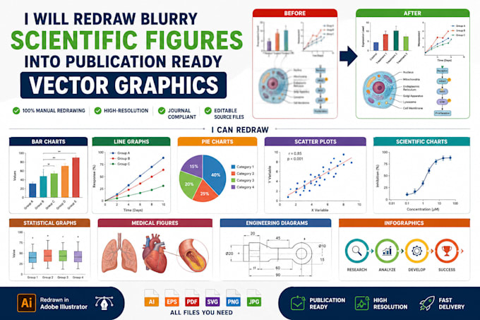 create publication ready vector graphics for journals