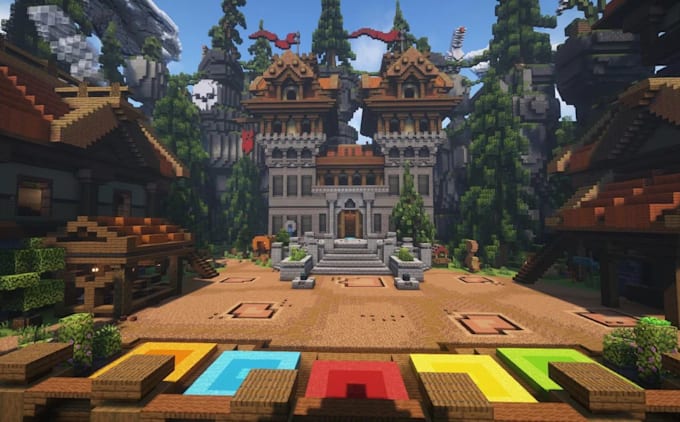 create stunning minecraft maps castles kingdom cities and custom builds