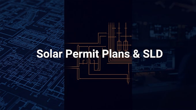 do residential solar design, sld, and permit plan sets