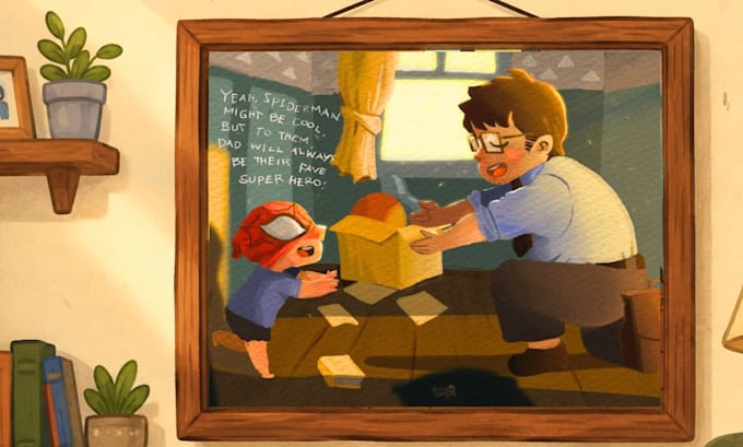illustrate warm and heartfelt childrens book illustrations
