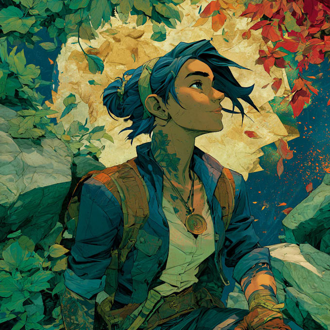 draw your comic book or webtoon cover