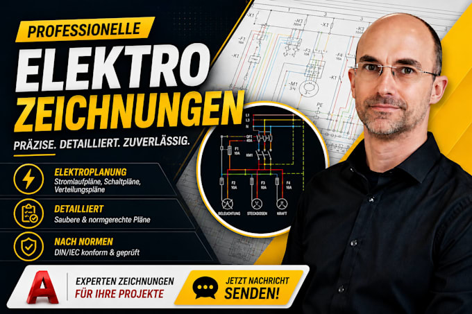 create electrical drawings, schematics, wiring diagrams and circuit plans