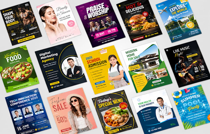 design an outstanding flyer