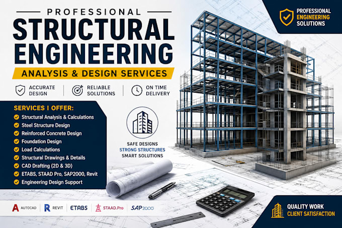 structural engineering, analysis and design services