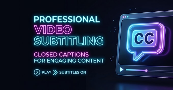 add subtitles and closed captions to your video