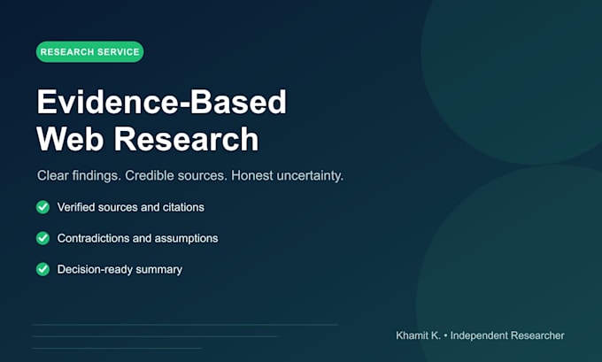 fact check your ai generated report with credible sources