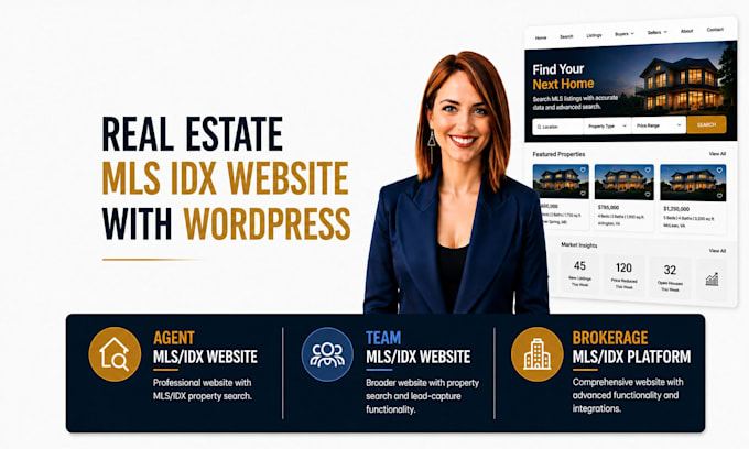 build a real estate mls idx wordpress website