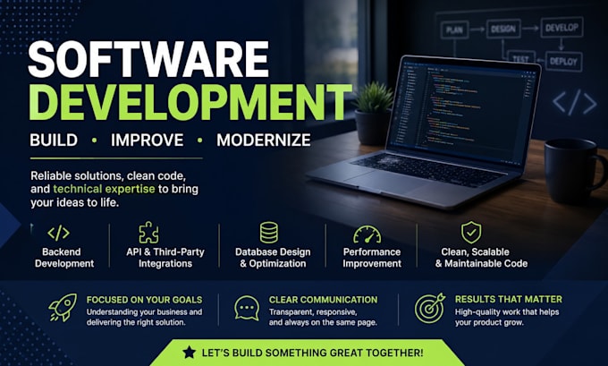 build scalable backend apis and third party integrations