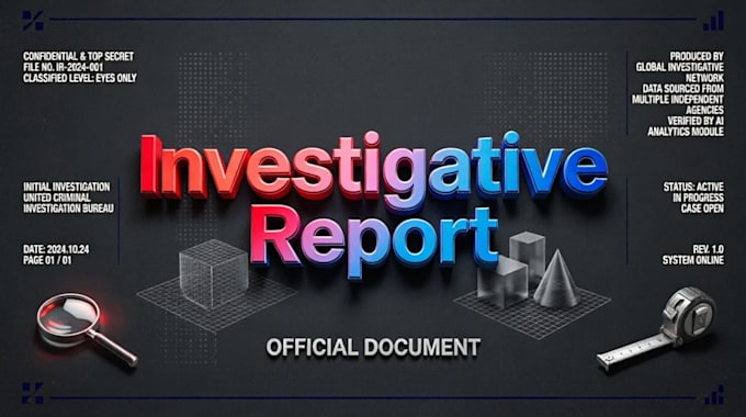 make an investigative report