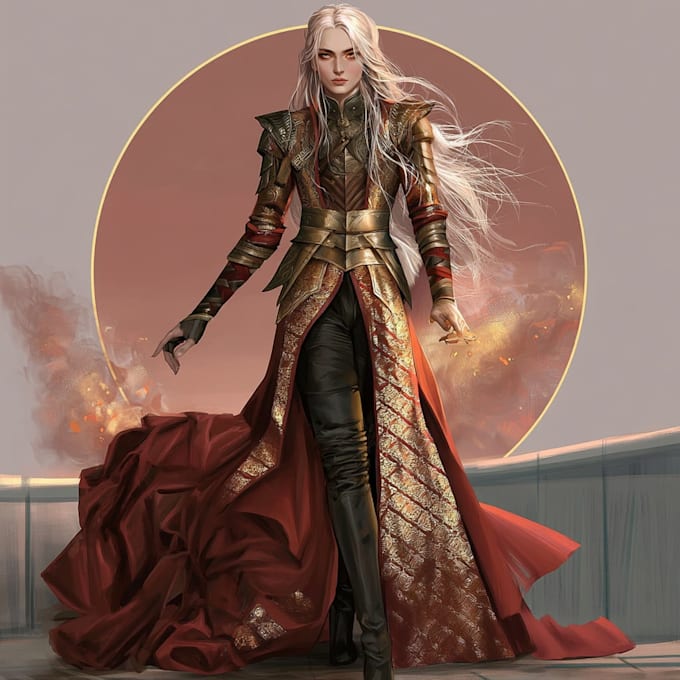make a fantasy character sheet for tabletop games