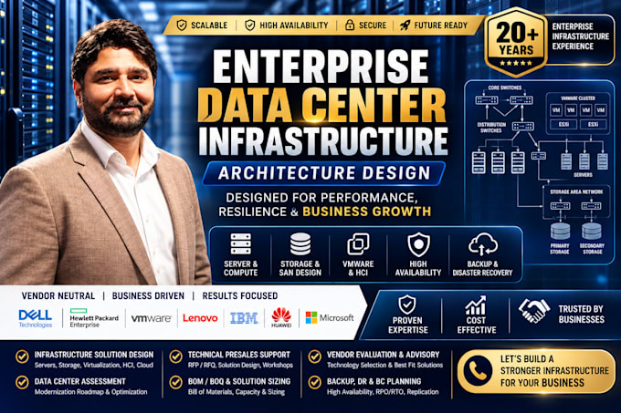 design enterprise data center infrastructure architecture