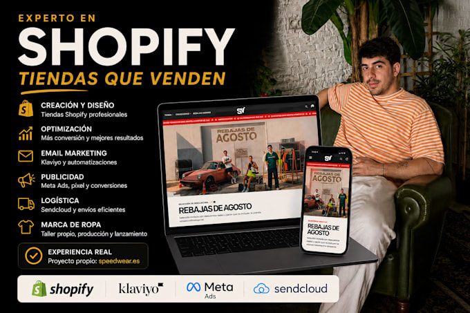 crearé una tienda shopify profesional